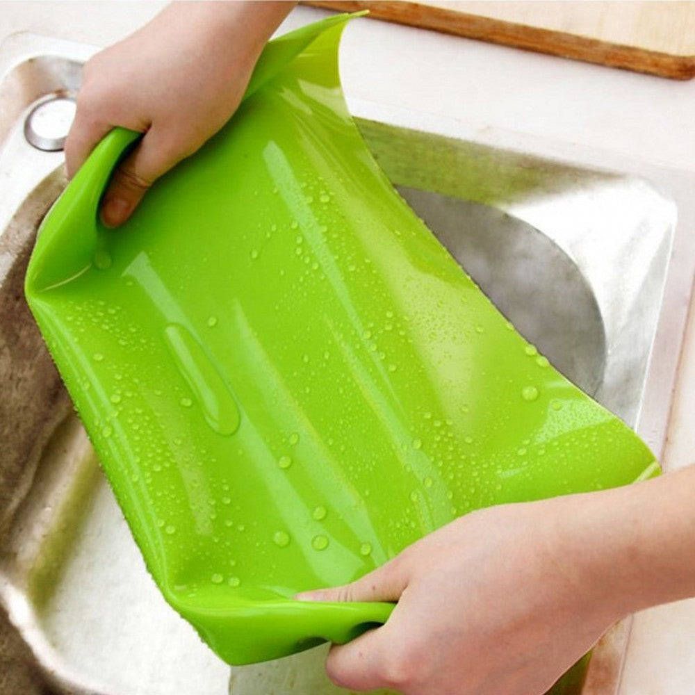 Tappetino in Silicone Multiuso per Animali - Antiscivolo e Facile da Pulire