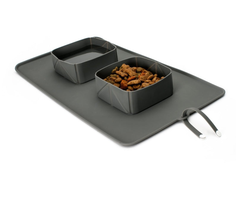 Ciotole da viaggio con sottociotola incorporato